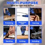 135W Rotary Tool Kit with 80 Accessories