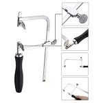 Adjustable Jeweler's Saw Frame with 144 Blades