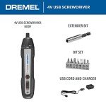 Dremel Cordless Screwdriver Kit with 7 Bits
