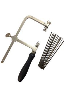 JSP Deluxe German Jewelers Saw Frame with Blades