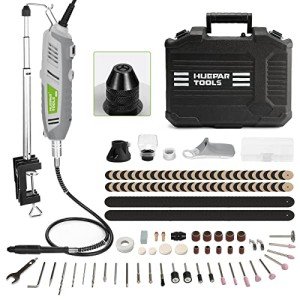 Huepar 200W Rotary Tool Kit with 239 Accessories