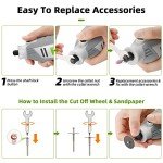 Huepar 200W Rotary Tool Kit with 239 Accessories