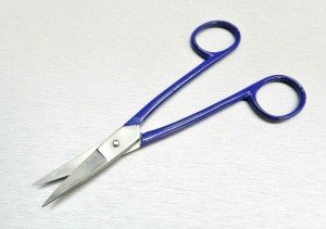 Jewelers Straight Blade Shears with Round Handle