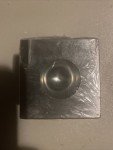 2"x2" Square Dapping Die for Goldsmithing