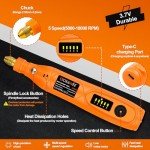 GOXAWEE Mini Cordless Rotary Tool with 105 Accessories