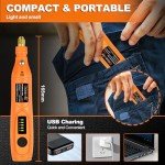 GOXAWEE Mini Cordless Rotary Tool with 105 Accessories