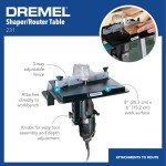 Dremel 231 Portable Tool with Woodworking Attachment
