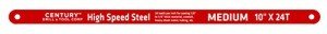 10-Inch High Speed Steel Hacksaw Blade 24T