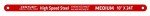 10-Inch High Speed Steel Hacksaw Blade 24T