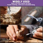 Dremel-Compatible Wood Carving Tool Set - 5 Pieces