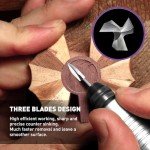 Dremel-Compatible Wood Carving Tool Set - 5 Pieces