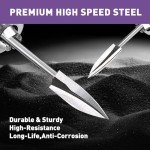 Dremel-Compatible Wood Carving Tool Set - 5 Pieces