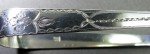 Elegant 1809 English Sterling Silver Sugar Tongs