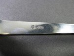 Elegant 1809 English Sterling Silver Sugar Tongs