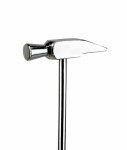 Goldsmiths Steel Handle Cross Peen Hammer Tool