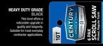 Pinned Regular Tooth Scroll Saw Blades, 15T