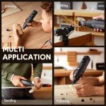 Cordless Rotary Tool Kit with 48 Accessories
