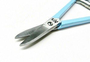 7" Spring-Loaded Jewelers Shears for Soldering