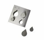 Teardrop Disc Cutter Punch Set - 4 Pieces