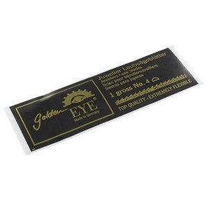 Golden Eye Jewelers Saw Blades - 144 Count