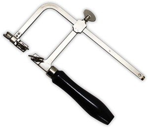 Adjustable Jeweler's Saw Frame with Wooden Handle