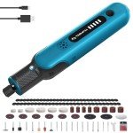 Tilswall 8V Cordless Rotary Tool Kit with 105 Accessories
