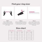 Stylish Waterproof Gold Stacking Ring for Women