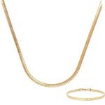 Nassau Necklace & Bracelet Bundle - Waterproof Goldsmithing