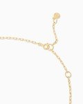 Gorjana Sunset Etched Necklace with Pearl Charm