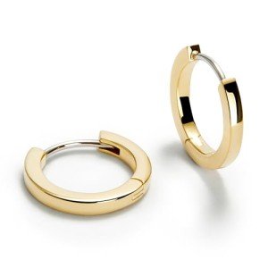 Ana Luisa Mini Gold Huggie Hoop Earrings