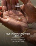 Purelei® 18K Gold Sun Necklace - Adjustable Waterproof