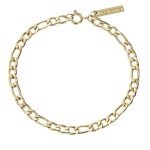 Dainty Gold Plated Adjustable Bracelet for Women