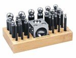 26-Piece Dapping Kit for Jewelry Forming