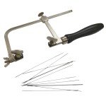 German-Style Jewelers Saw Frame with 12 Blades