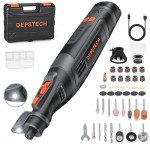 8V Cordless Rotary Tool Kit with 47 Accessories