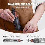 8V Cordless Rotary Tool Kit with 47 Accessories