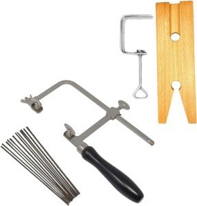3-in-1 Jeweler's Saw Frame and Blade Kit