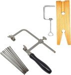 3-in-1 Jeweler's Saw Frame and Blade Kit