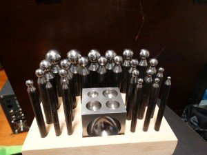 24-Piece Doming & Dapping Block Set