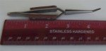 4" 45° Bent Tip Cross-Action Tweezers for Jewelers