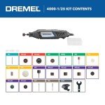 Dremel 4000 Variable Speed Rotary Tool Kit