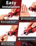 DuroFort Cordless Rotary Tool with 146 Accessories