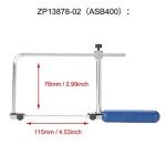 Yosoo Adjustable Scroll Saw with High Carbon Blades