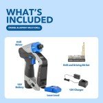 Dremel 3-in-1 Drill/Driver with Laser Leveler