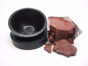 2 lbs Red Pitch with Bowl & Chasing Tools