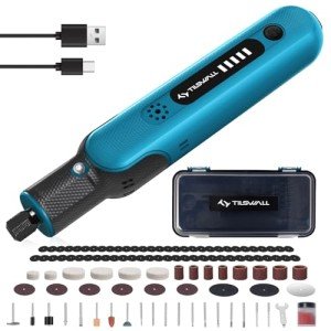 Tilswall 8V Cordless Rotary Tool Kit with 105 Accessories