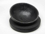 8" Cast Iron Bowl and Pad Chasing Set