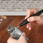 20-Piece Diamond Burr Bits for Stone Carving