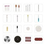 Mini Rotary Tool with 101 Accessories for Crafts