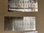 Silver Solder Sheets - 64 Grams Total